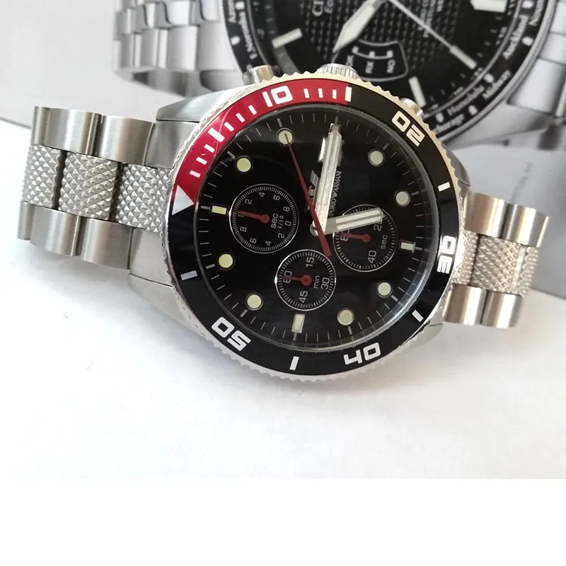 Emporio Armani Sportivo Chronograph Black Dial Men's Watch- AR5855